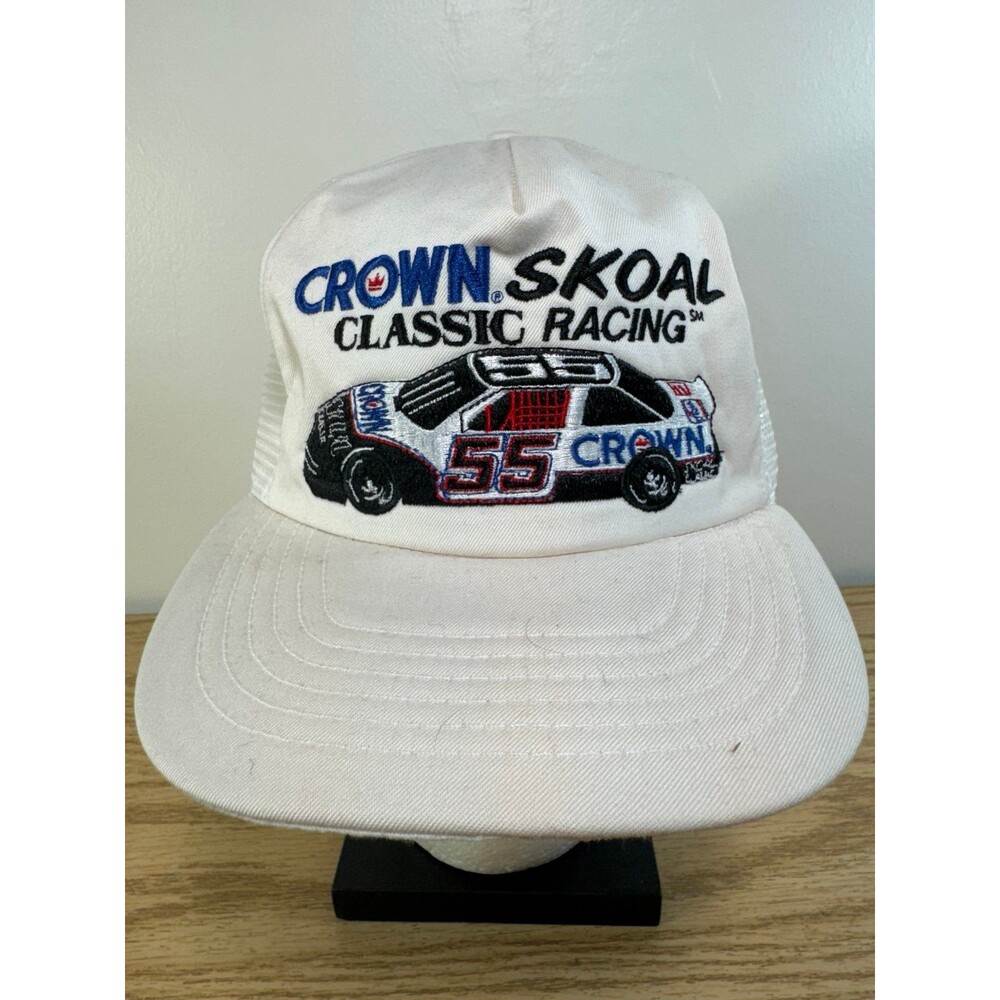 Vintage Crown Skoal Classic Racing Nascar Snapback Hat Cap USA‎